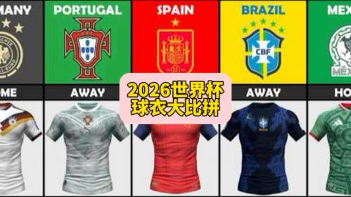 《世界杯球衣：那抹激情的颜色，见证每一场荣耀的诞生》